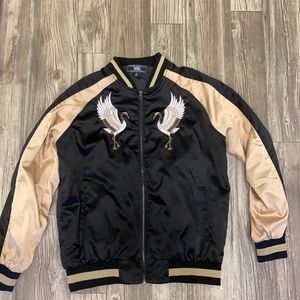 Y&R satin bomber jacket, no longer sold online